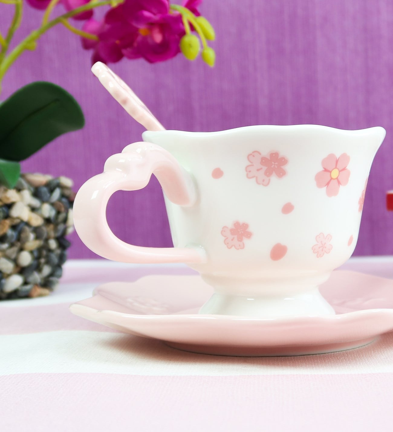 Dekoratif Renkli Kahve Kupası BM-2328giftmodaBM-2328