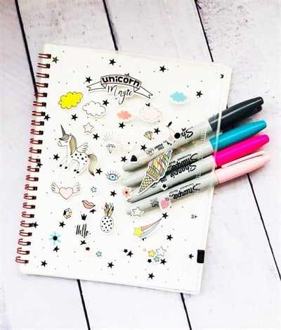 Magic Unicorn Çanta Kapaklı Defter