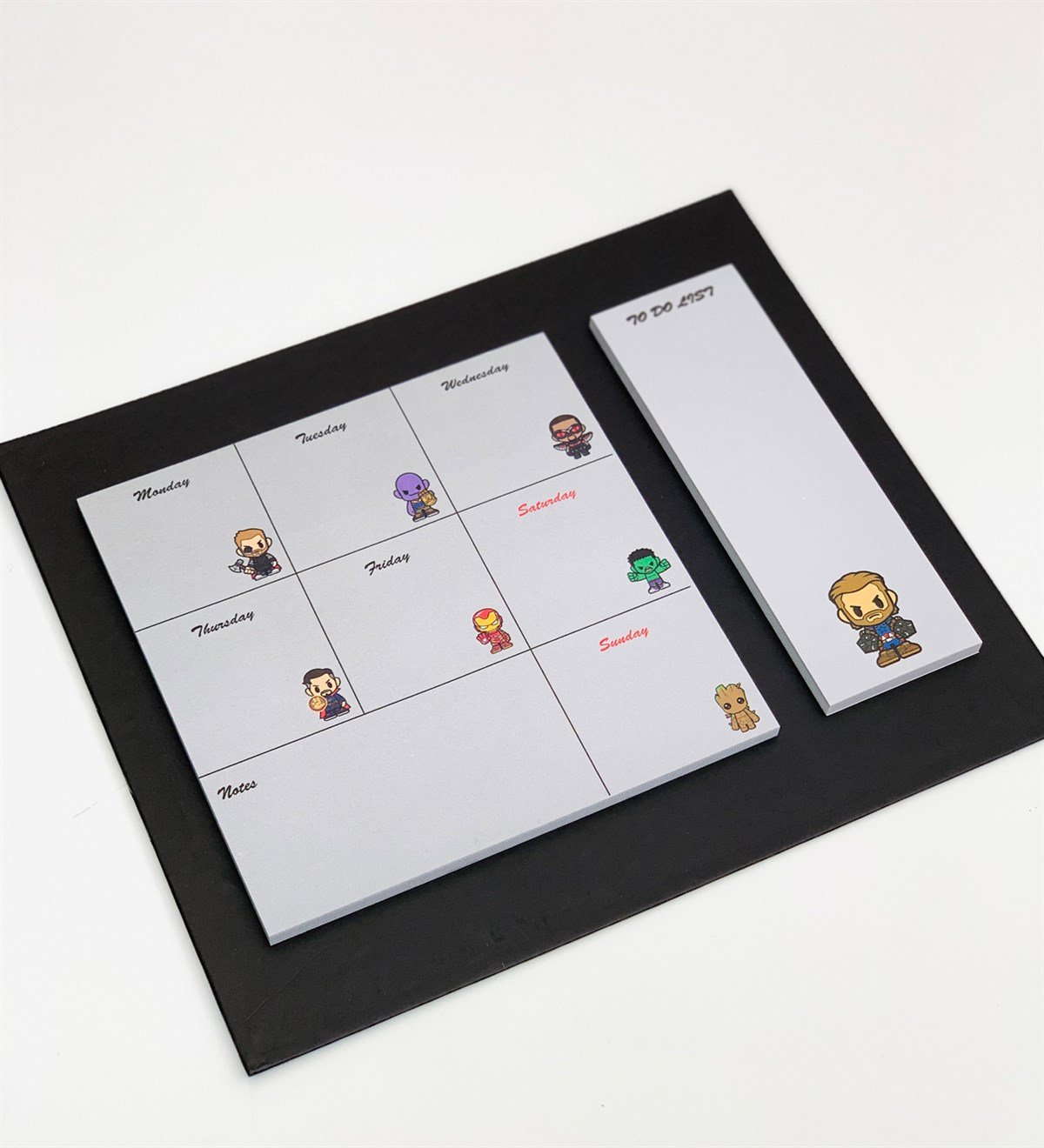 Marvel Tasarımlı Haftalık PlannerGiftmodaMarvel-Planner