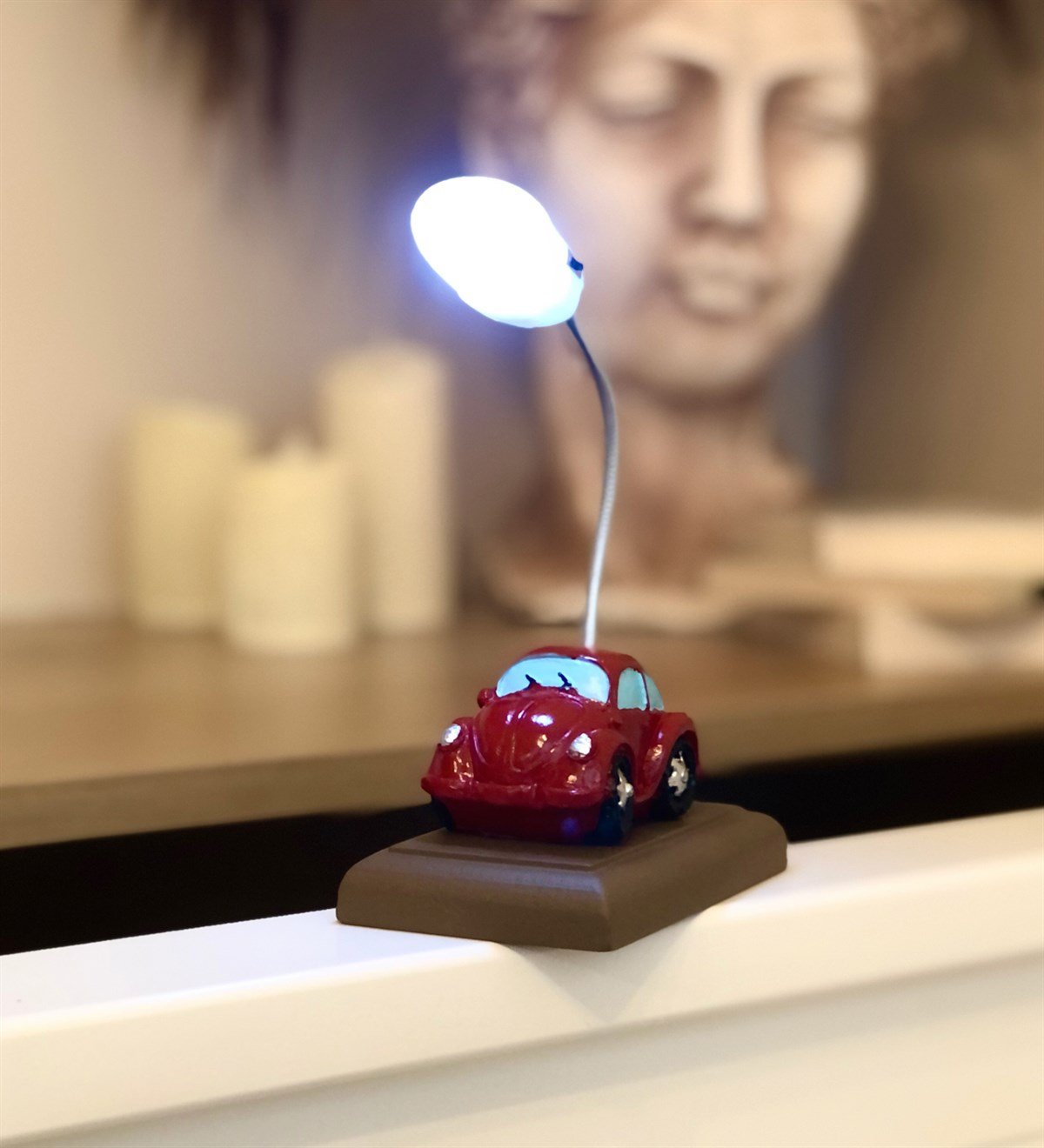 Mini Araba Işıklı Masa LambasıGiftmodaGM-4089	