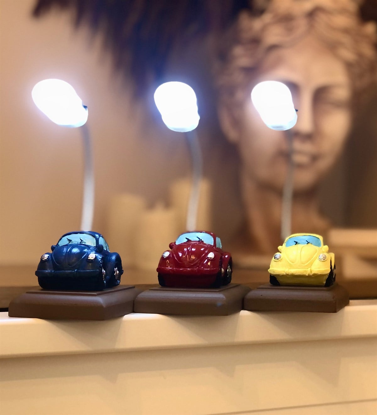 Mini Araba Işıklı Masa LambasıGiftmodaGM-4089	