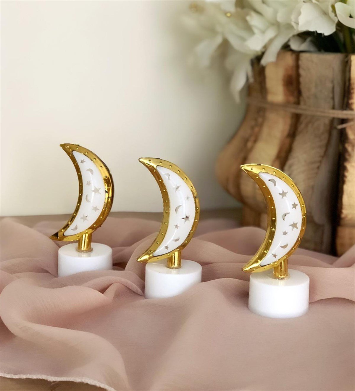 Mini Ay Gece Lambası 3'lüGiftmodagm-4048-Ay-3'lü