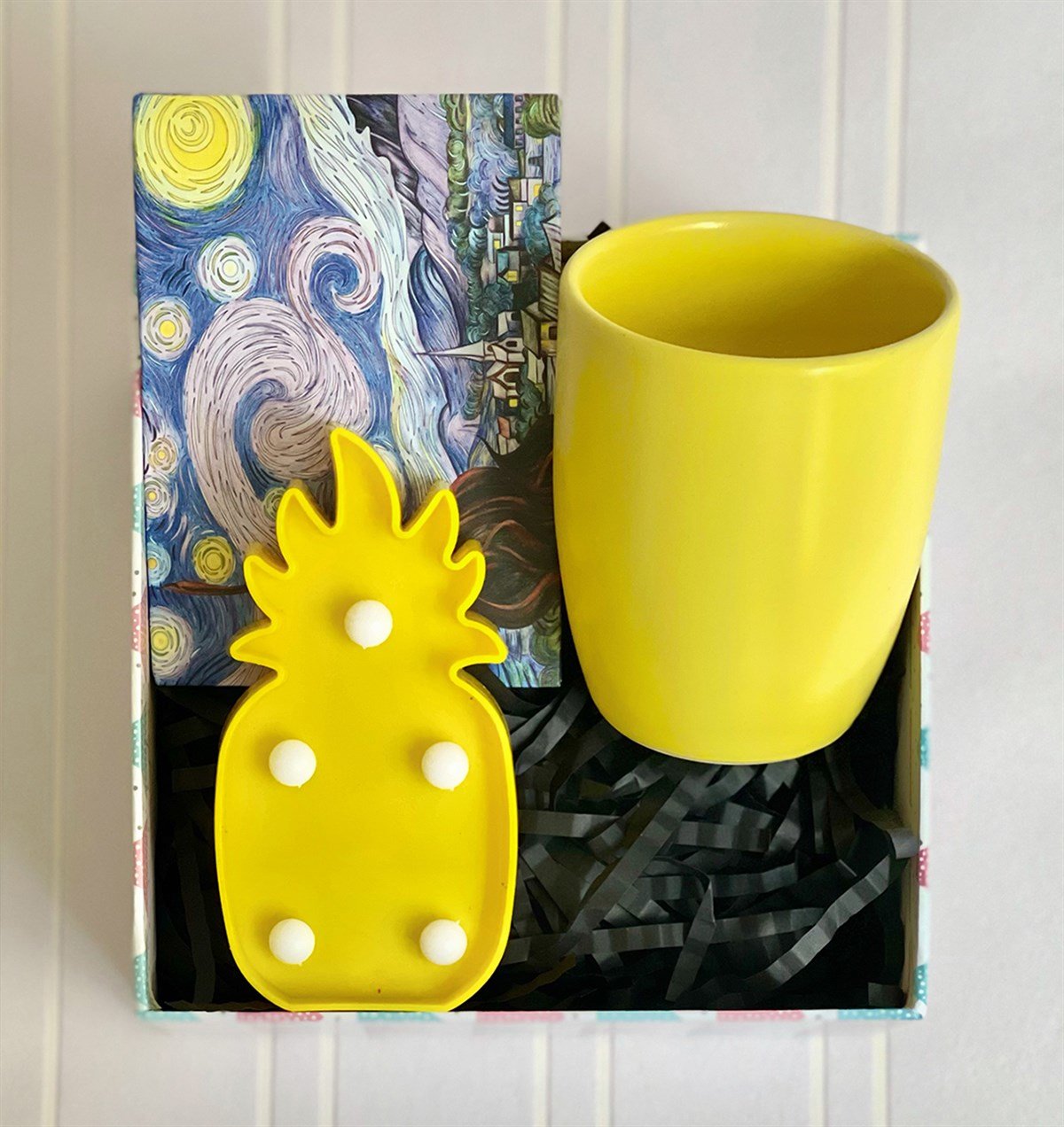 9 cm Bulut Kupa Mini Fotoğraf Albümü ve Led Lamba Mini Hediye SetiGiftmodaGmhs100969