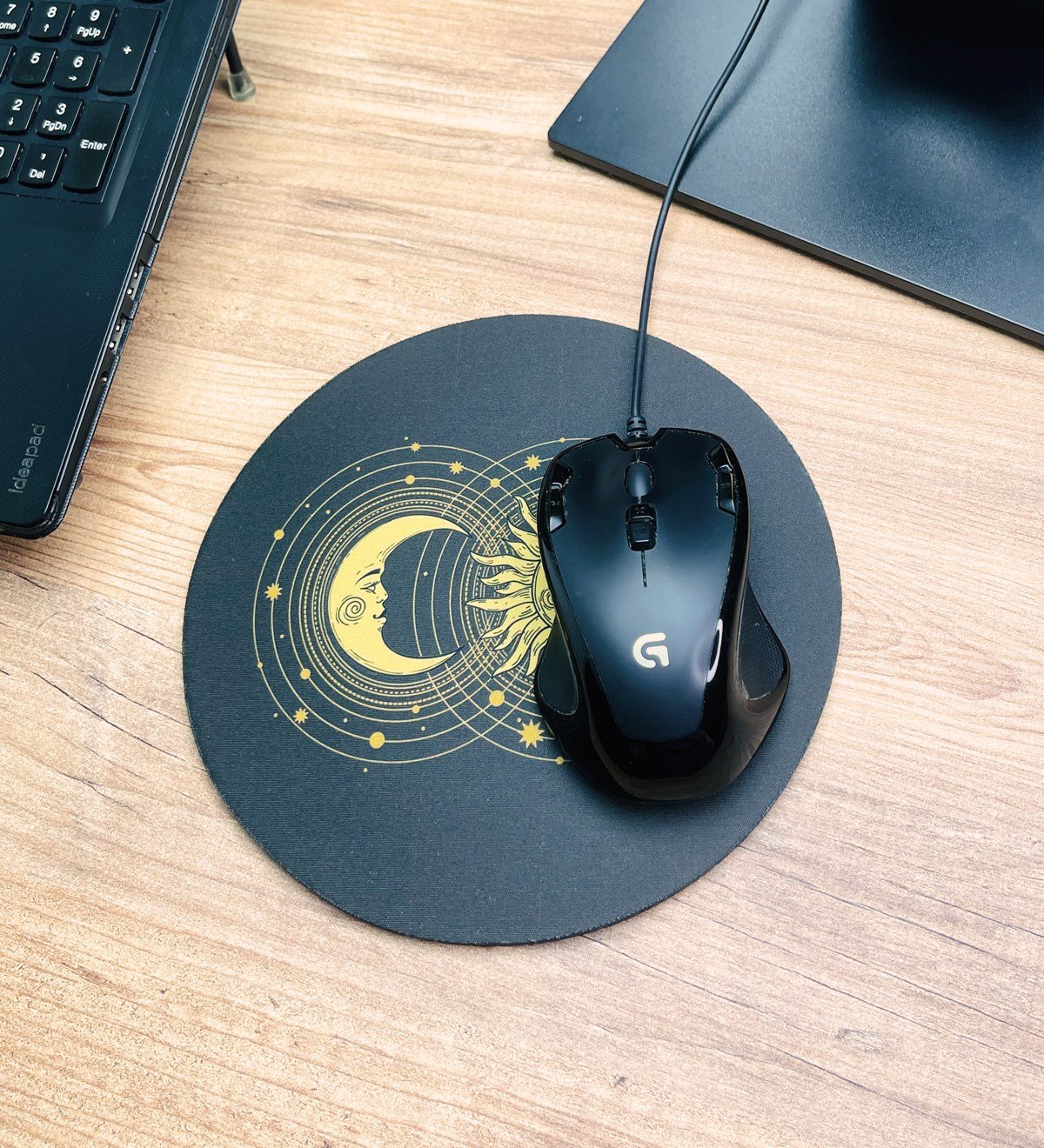 Tarot Tasarımlı Oval Mouse Pad	giftmodaGmms000008