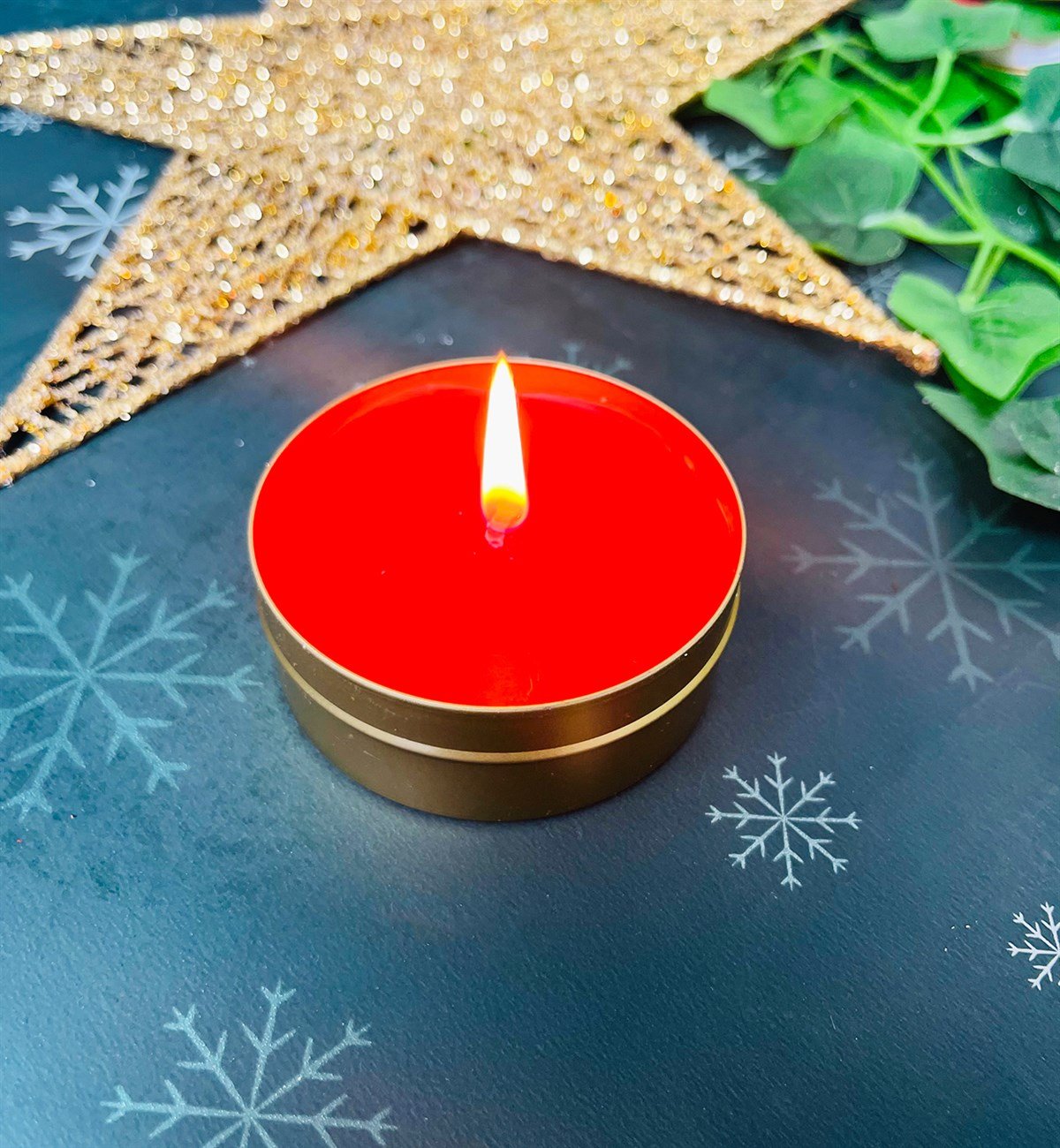 Tarot Gül Tasarımlı Kokulu Teneke MumgiftmodaGmmum0014