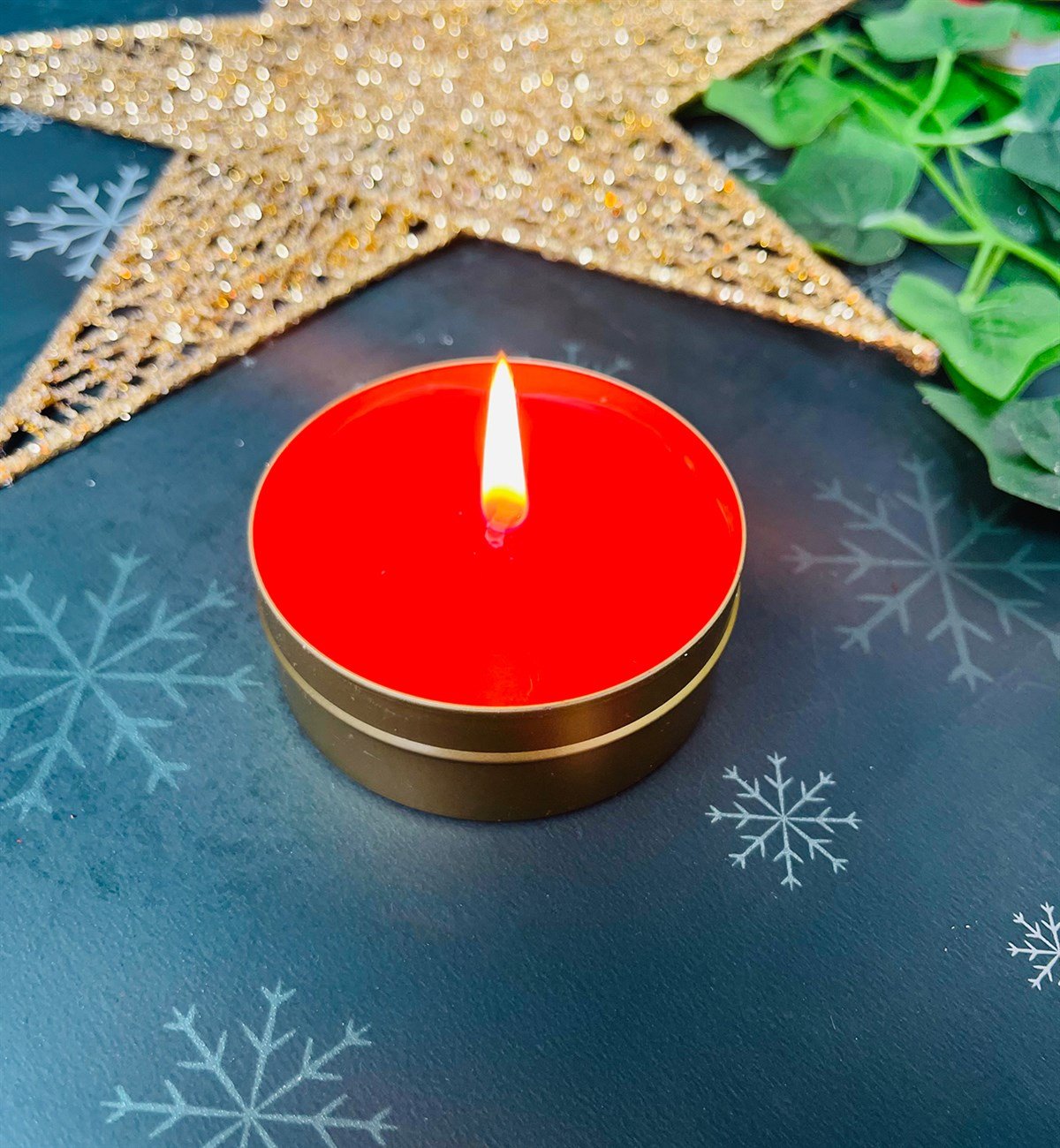 Kişiye Özel Fotoğraflı Mutlu Yıllar Tasarımlı Kokulu Teneke MumgiftmodaGmmum0032