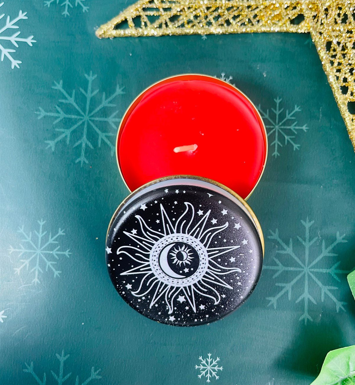 Tarot Tasarımlı Kokulu Teneke MumgiftmodaGmmum0008