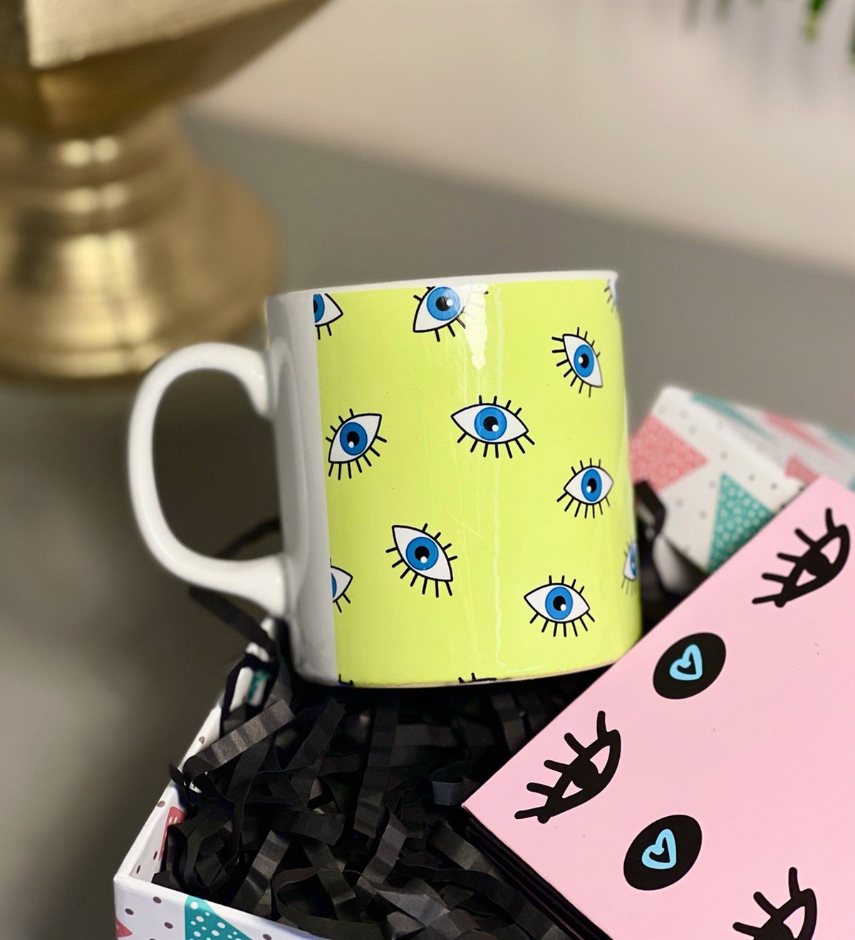 Nazar Göz Tasarımlı Mini Hediye SetiGiftmodaGmhs100276