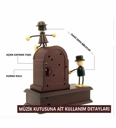 Nostaljik Radyo Görünümlü Müzik Kutusu