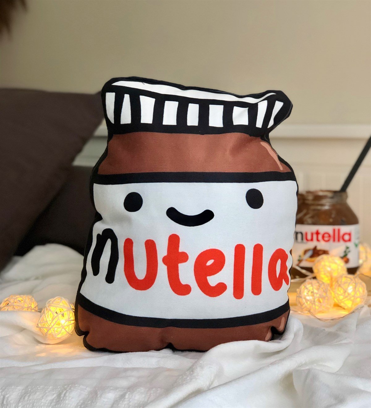 Nutella Tasarımlı YastıkGiftmodaNutella-Yastık