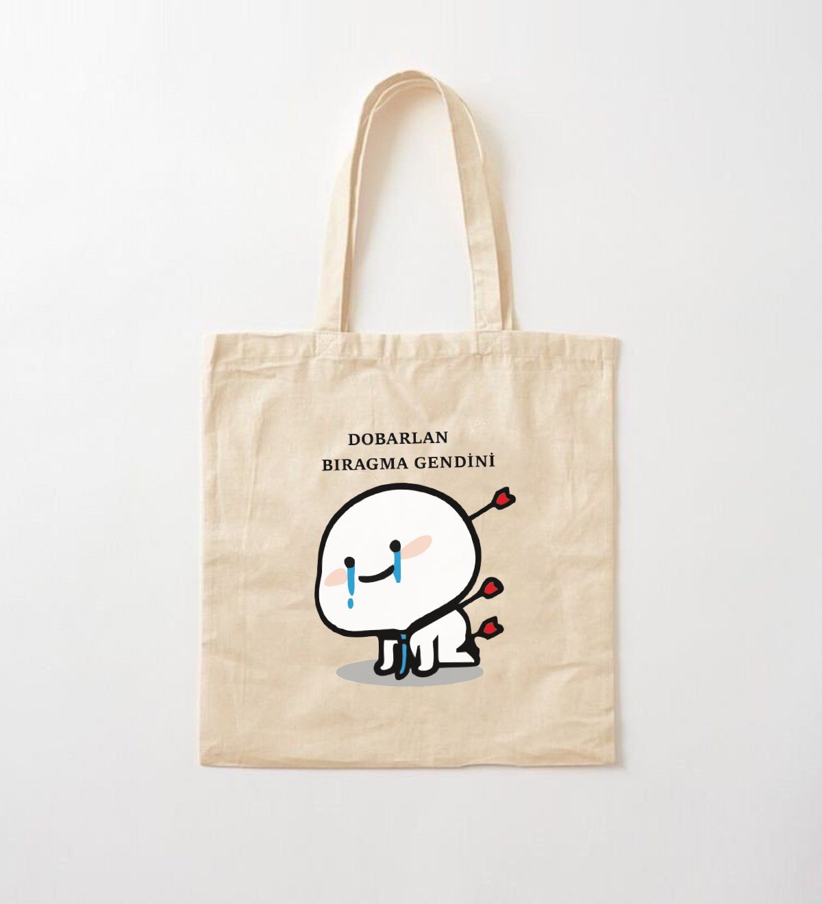 Dobarlan Bıragma Gendini Tasarımlı Bez ÇantagiftmodaGmcnt100008