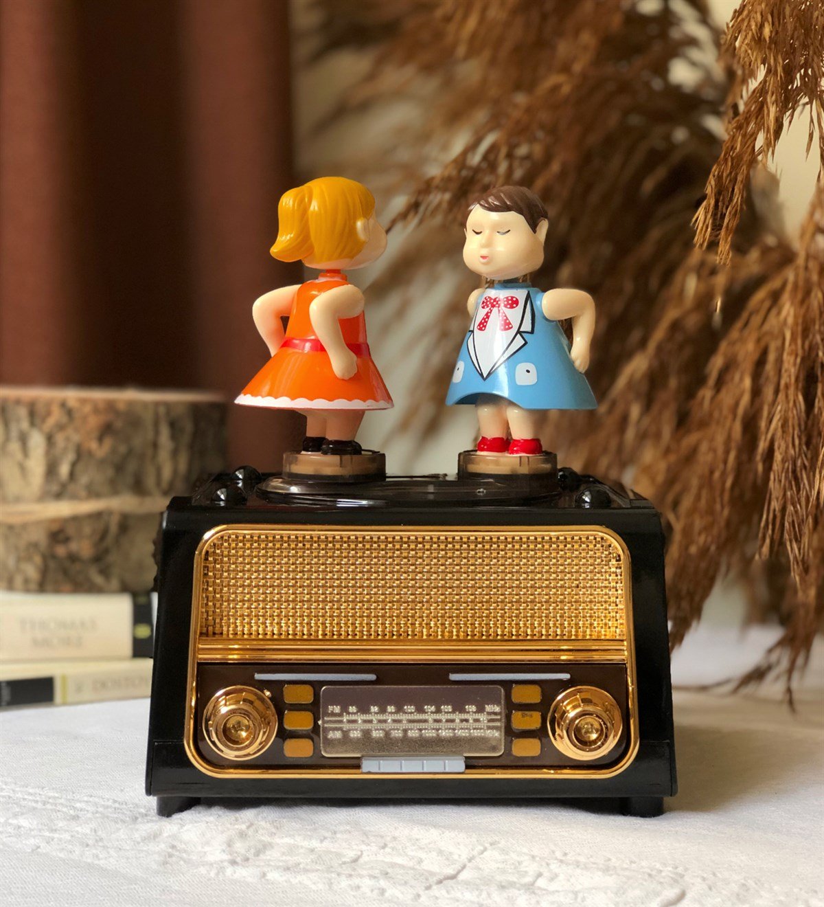 ÖPÜŞEN ÇİFT MÜZİK KUTUSUGiftmodaGM-2046