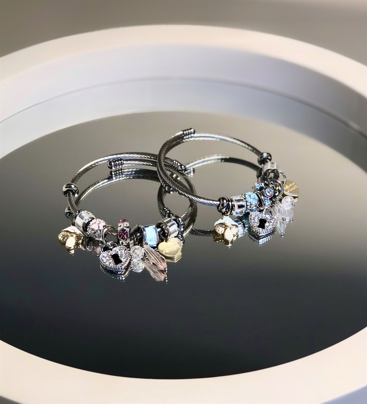 Pandora Model Dilek Bilekliği Kilit KalpGiftmodaGmbl100003