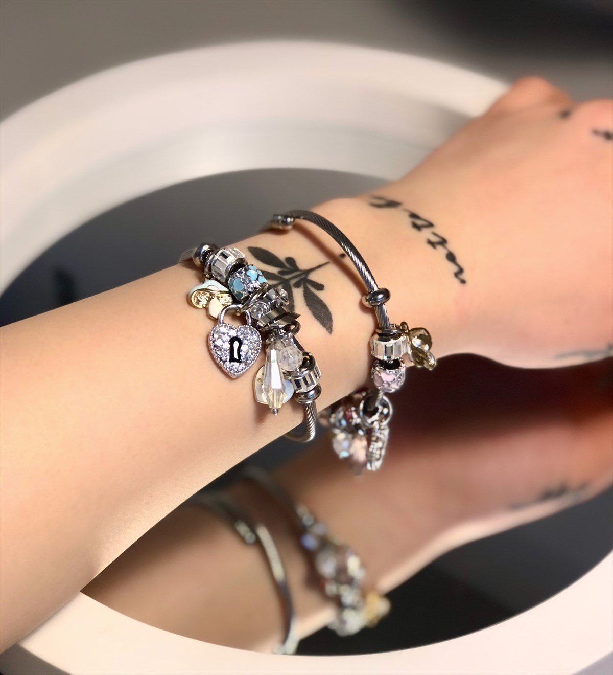 Pandora Model Dilek Bilekliği Kilit KalpGiftmodaGmbl100003