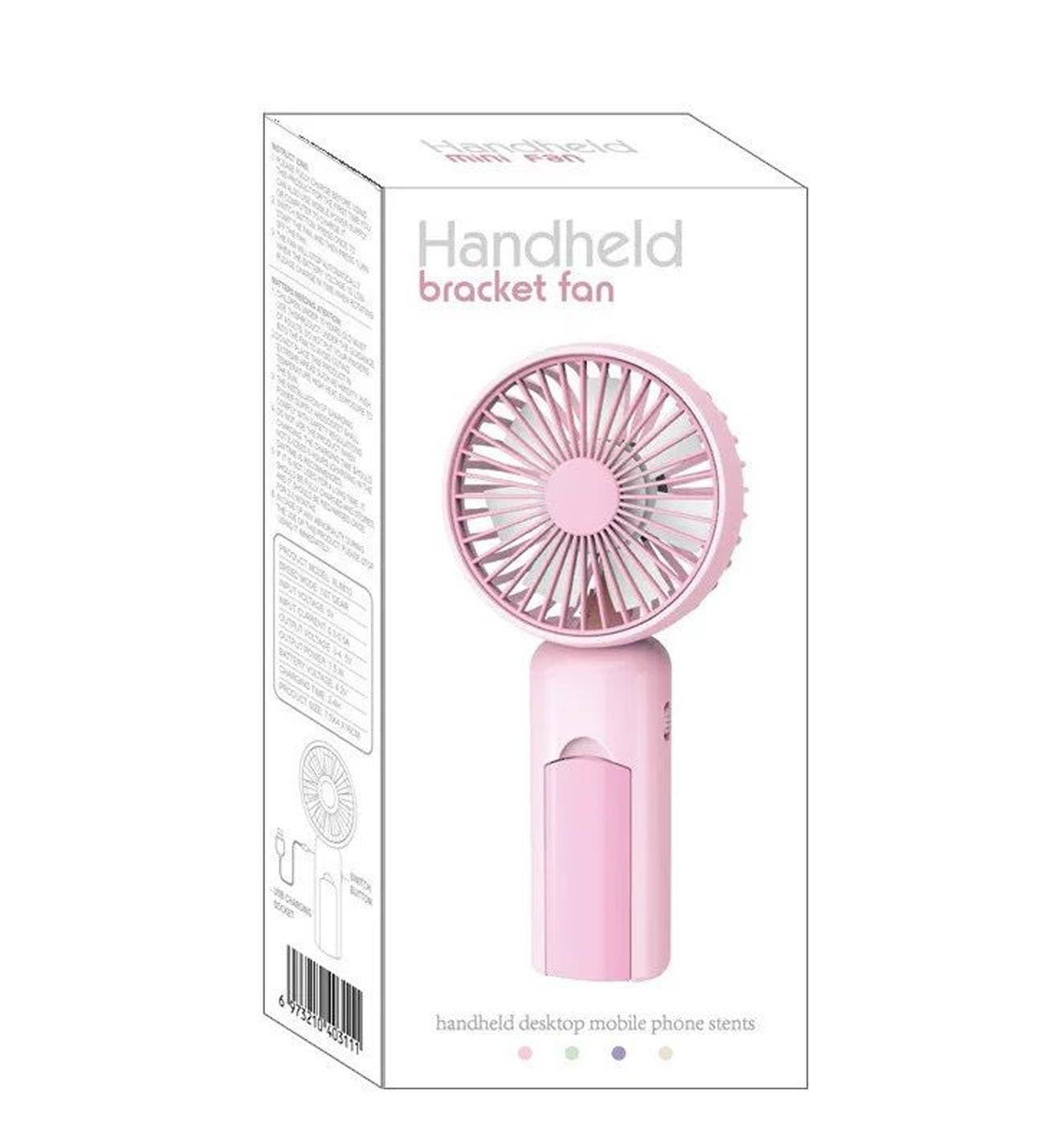 LP808 Tek Kademeli Renkli Mini Şarjlı El FanıgiftmodaLP808