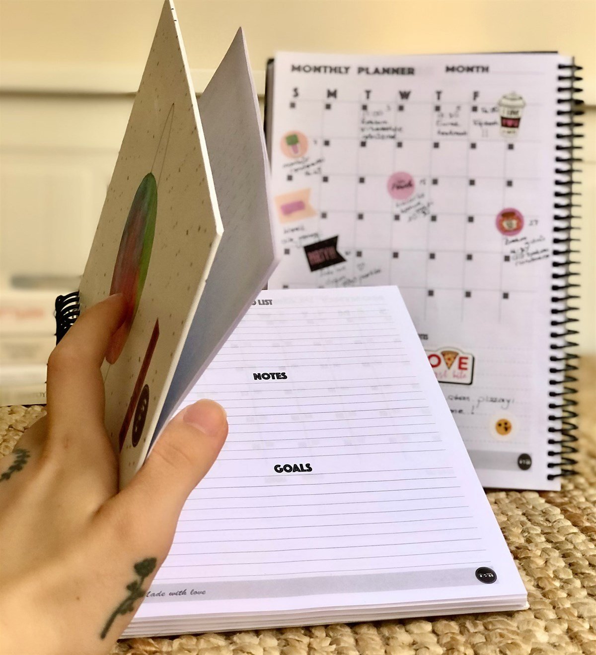 Satürnlü Kız Tarihsiz Haftalık PlanlayıcıGiftmodaGmp-002