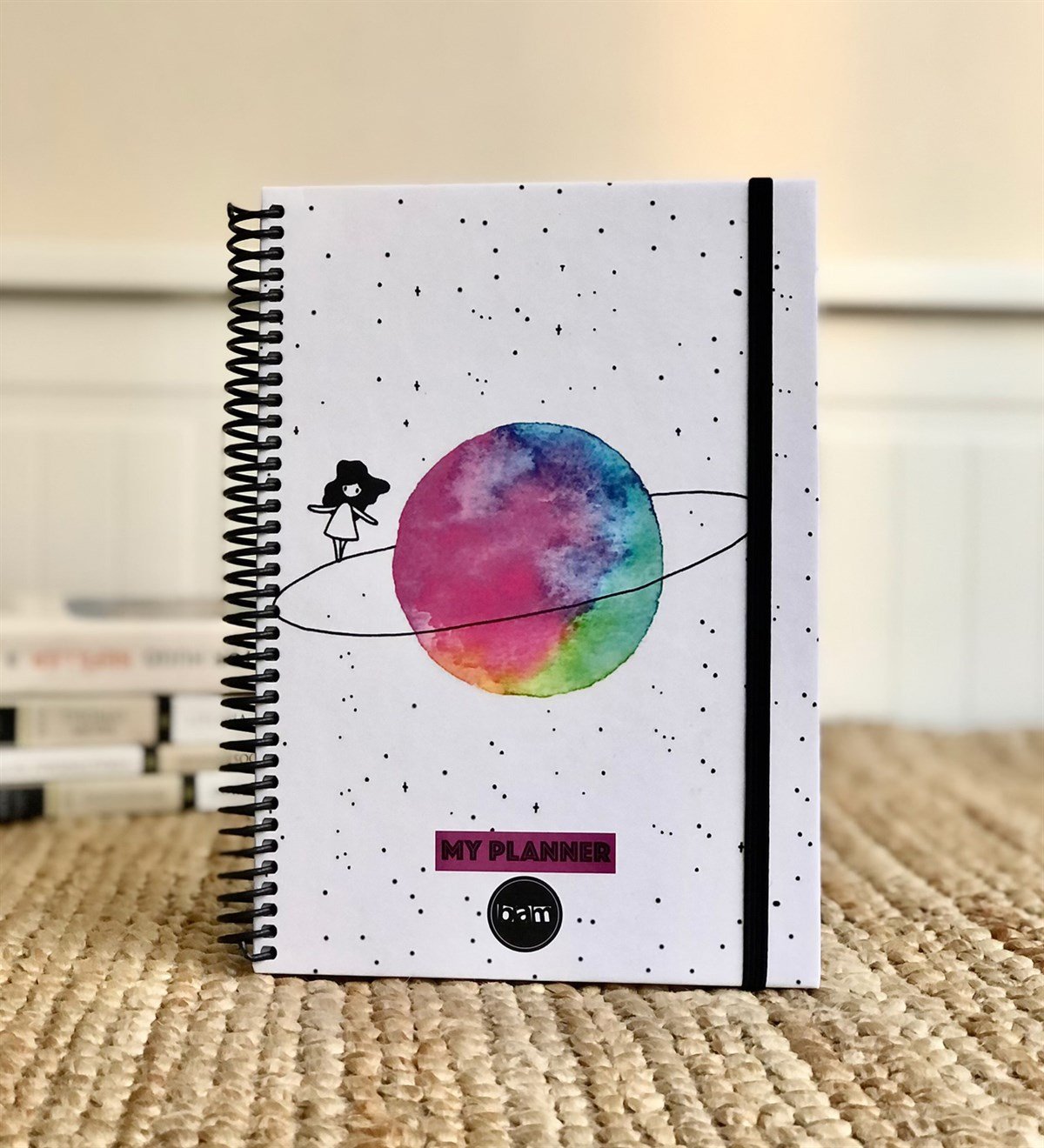 Satürnlü Kız Tarihsiz Haftalık PlanlayıcıGiftmodaGmp-002