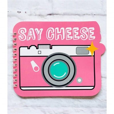 Şekilli Defter Say Cheese