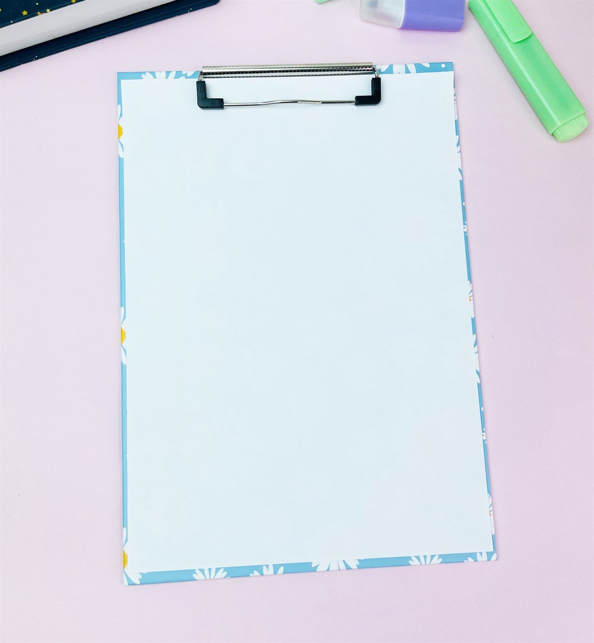 Mavi Papatya Tasarımlı SekreterlikgiftmodaGM-SEK-68