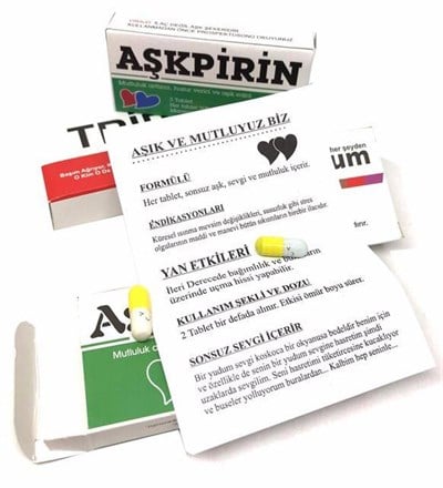 Sevgiliye Özel Aşk Ecza Dolabı