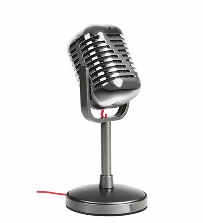 Siyah Karaoke Mikrofonu