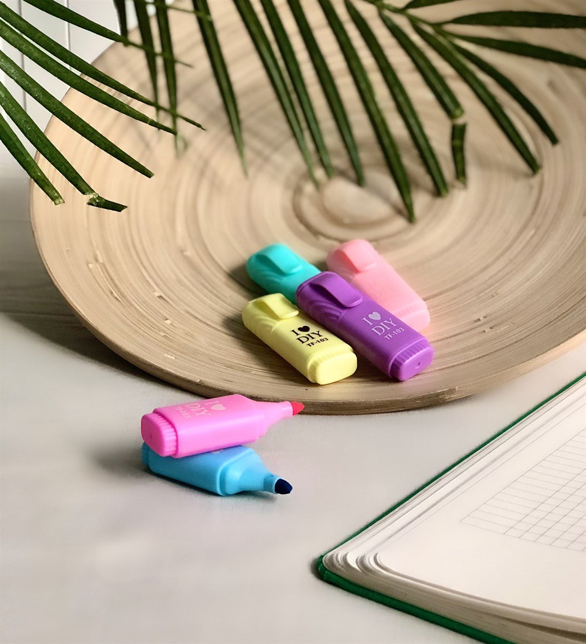 Soft Renkli 6'lı Keçeli KalemGiftmodagm-4015