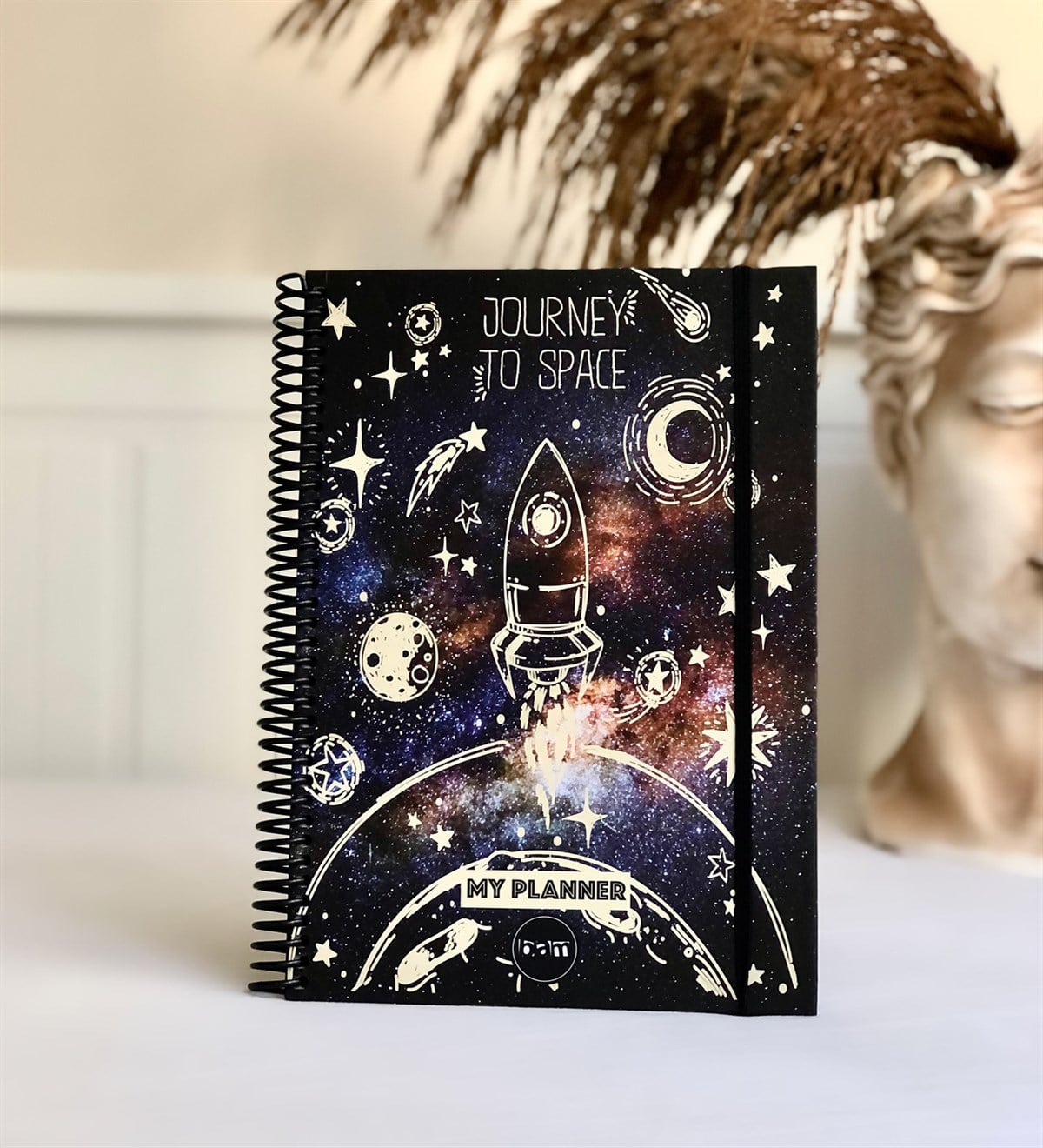 Space Roket Tarihsiz Haftalık PlanlayıcıGiftmodaGmp-006