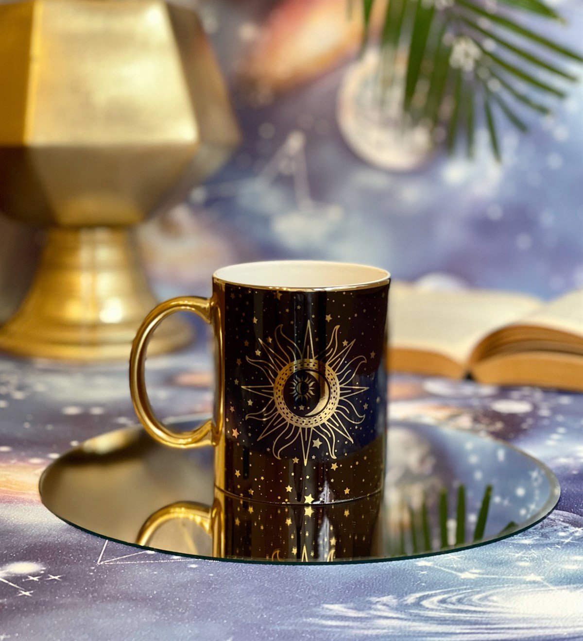 Tarot Tasarımlı Gold KupaGiftmodaGmkp100114