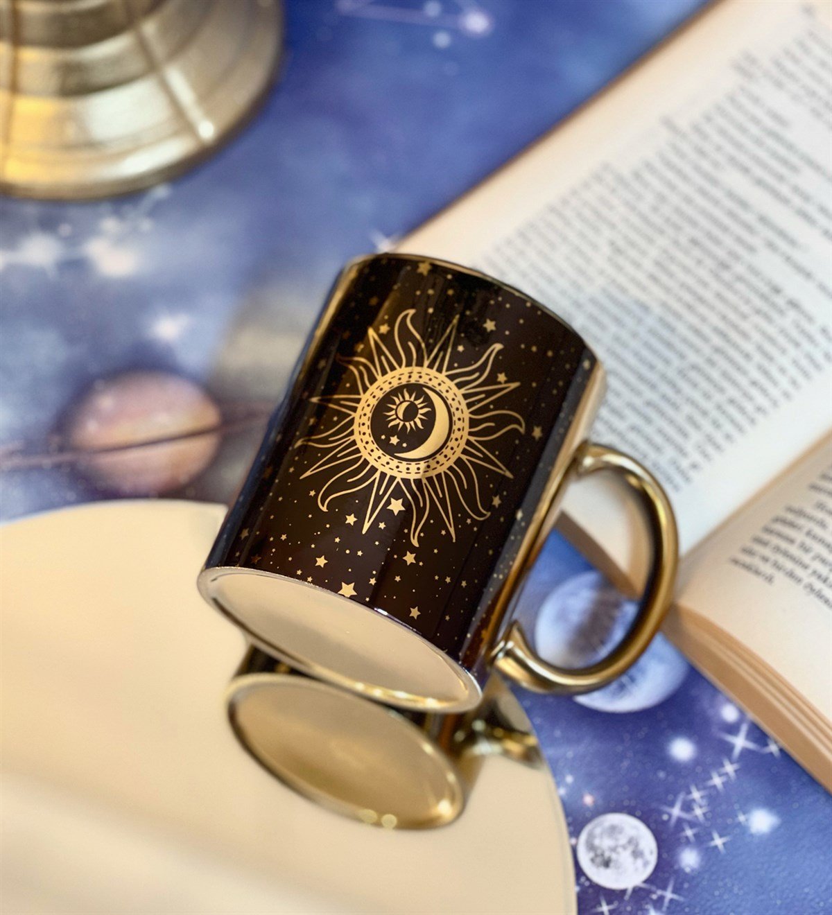 Tarot Tasarımlı Gold KupaGiftmodaGmkp100114