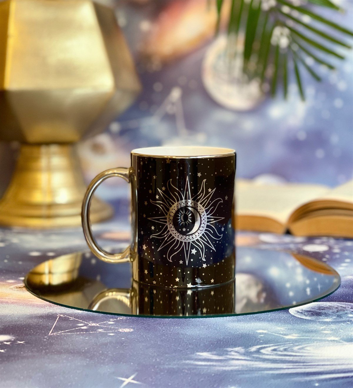 Tarot Tasarımlı Gümüş KupaGiftmodaGmkp100115