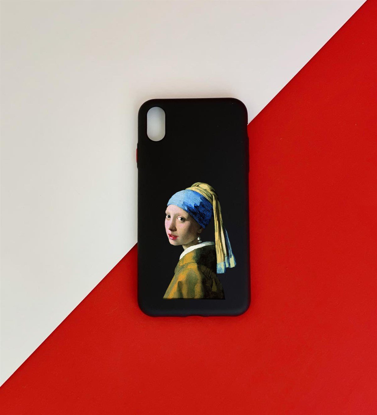 İnci Küpeli Kız Tasarımlı iPhone Xs Max KılıfgiftmodaGmklf100078