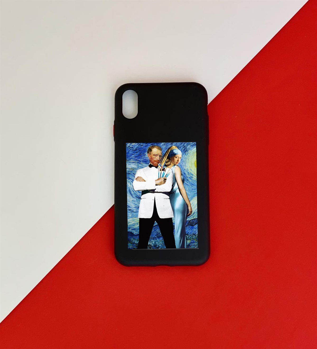 Van Gogh Tasarımlı iPhone Xs Max KılıfgiftmodaGmklf100084