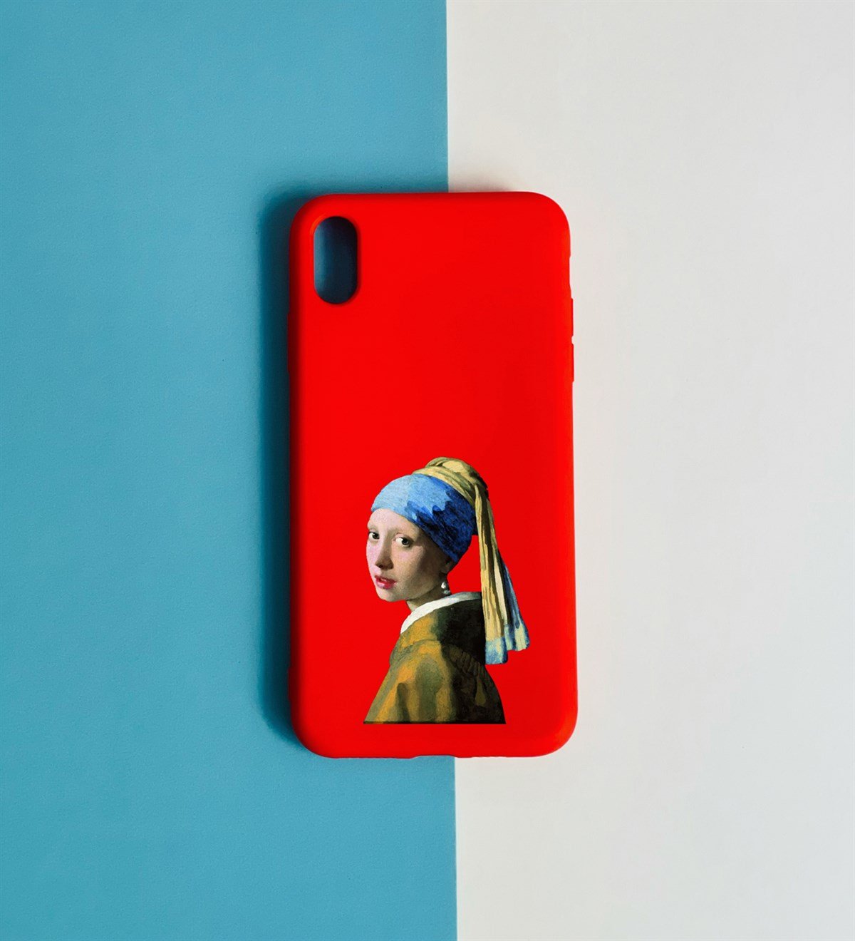 İnci Küpeli Kız Tasarımlı iPhone Xs Max KılıfgiftmodaGmklf100078