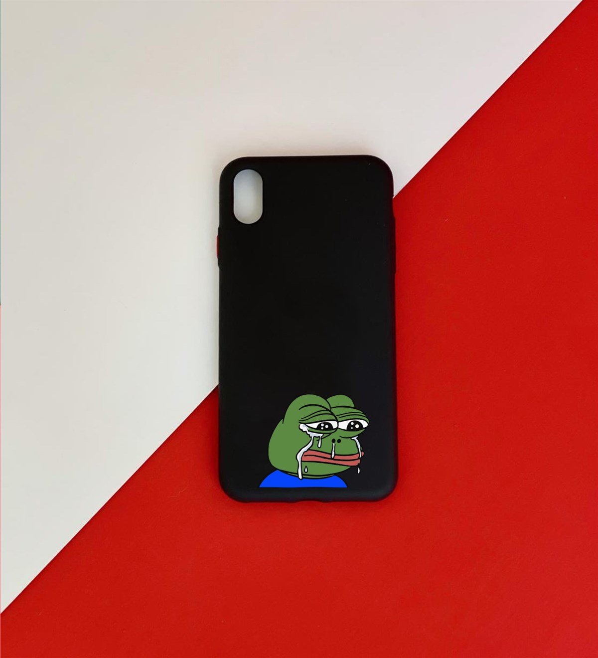 Kurbağa Pepe Tasarımlı iPhone Xs Max KılıfgiftmodaGmklf100080