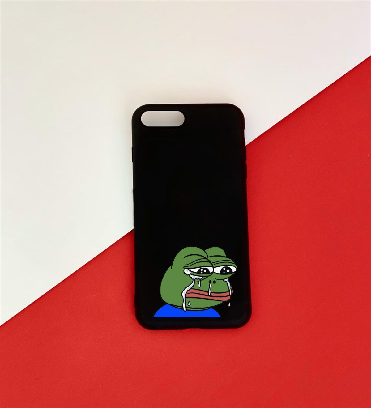 Kurbağa Pepe Tasarımlı iPhone 7 Plus Kılıf giftmodaGmklf100050