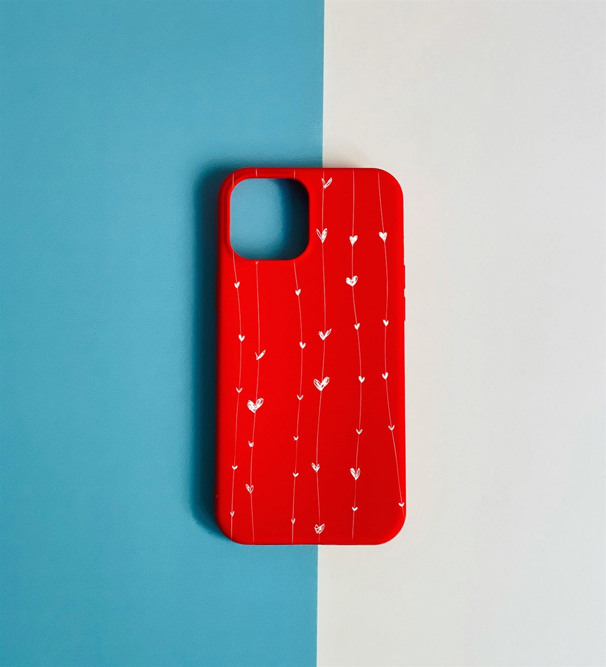 Kalp Tasarımlı iPhone 12 Pro KılıfgiftmodaGmklf100139