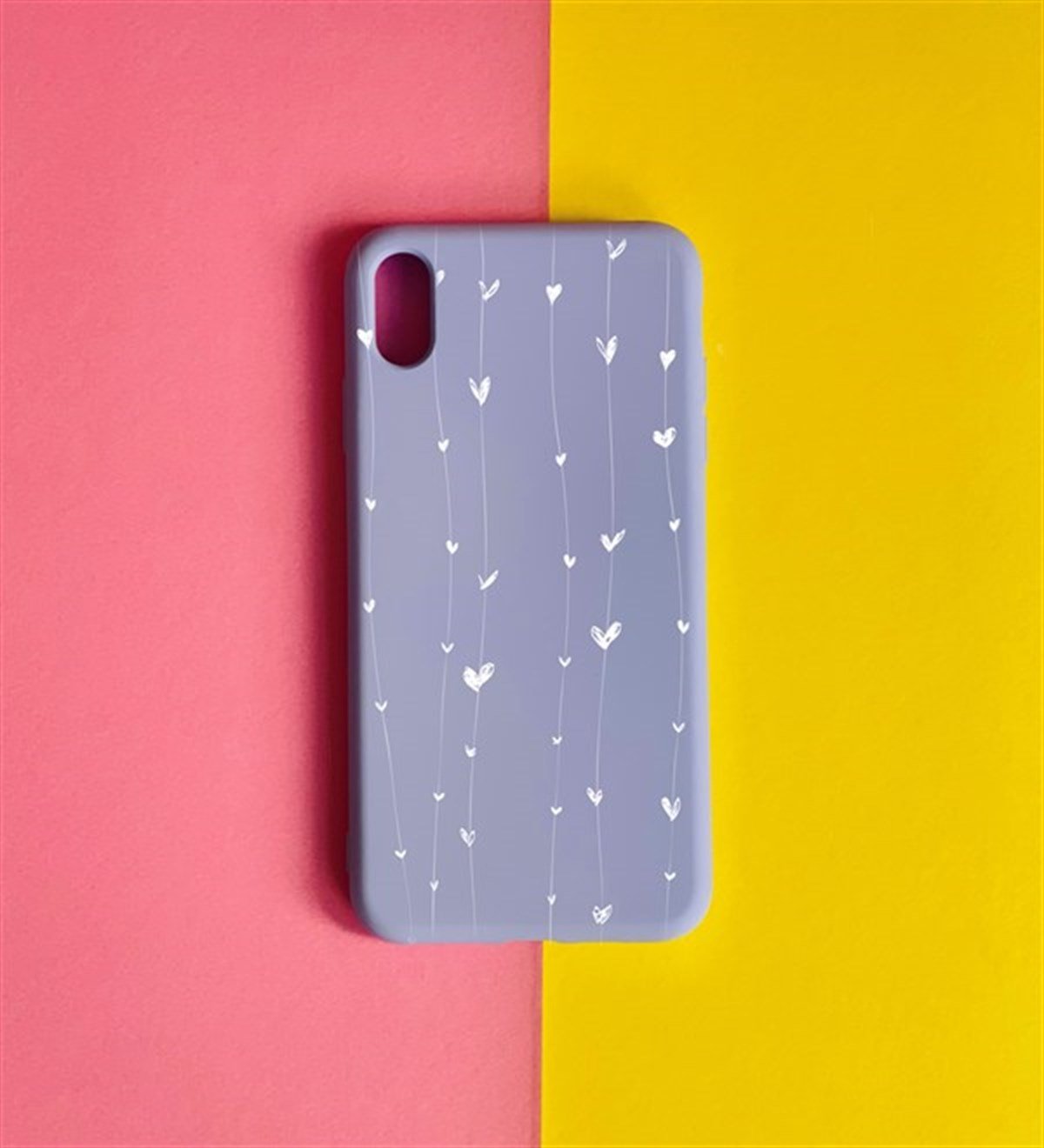Kalp Tasarımlı iPhone X KılıfgiftmodaGmklf100069