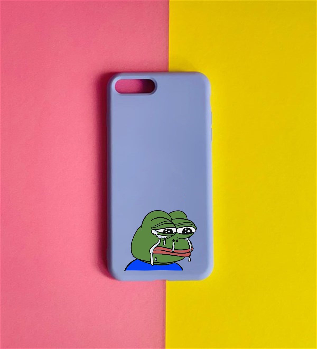 Kurbağa Pepe Tasarımlı iPhone 8 Kılıf giftmodaGmklf100040