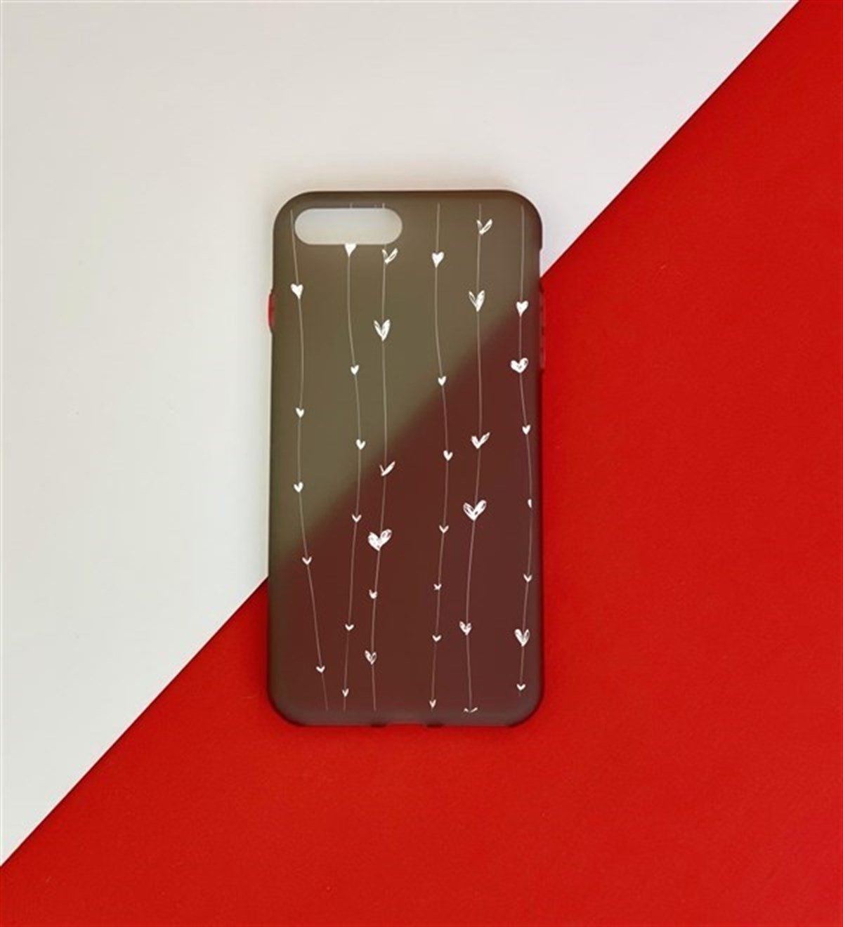 Kalp Tasarımlı iPhone 7 KılıfgiftmodaGmklf100029