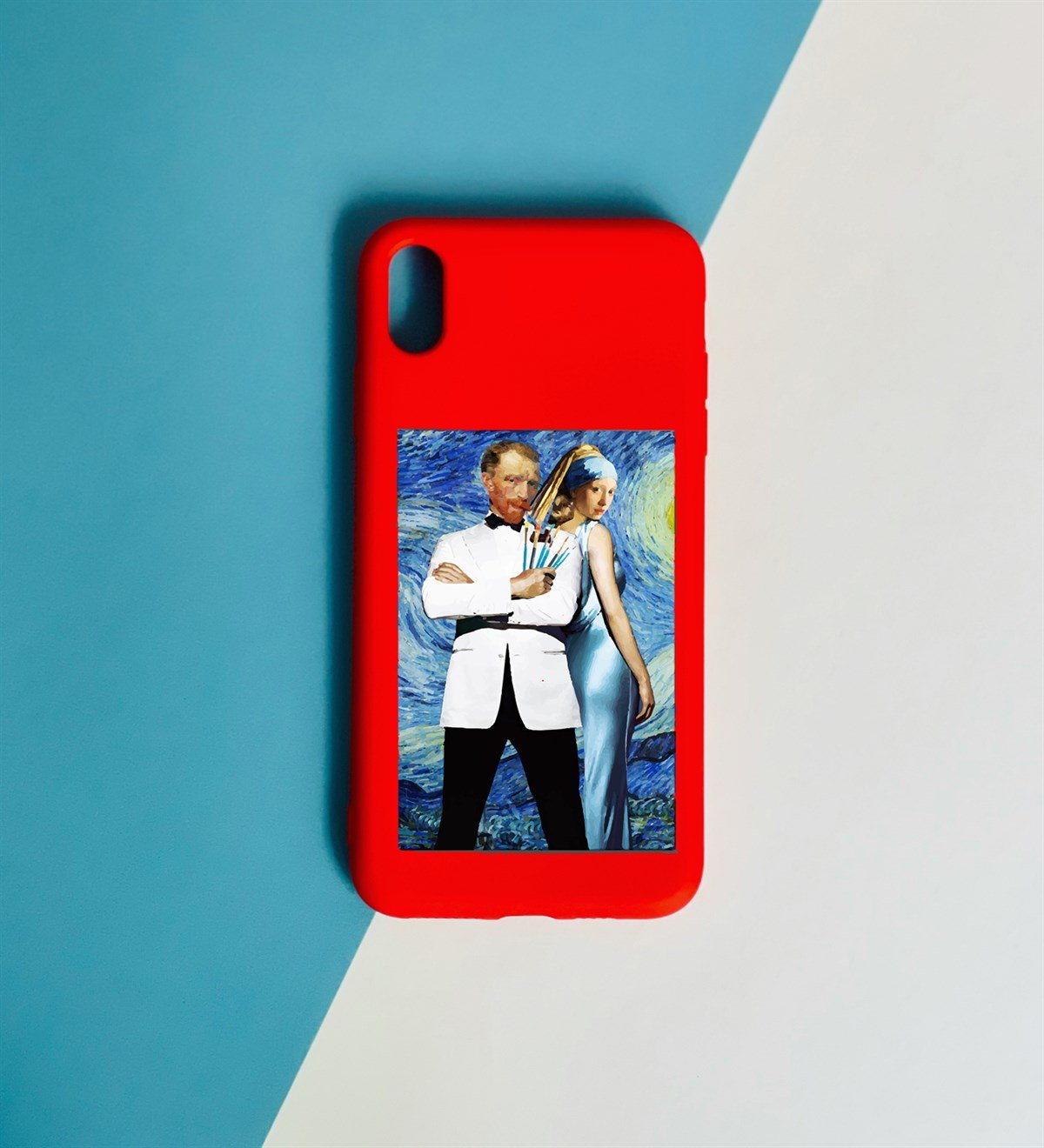 Van Gogh Tasarımlı iPhone X KılıfgiftmodaGmklf100074