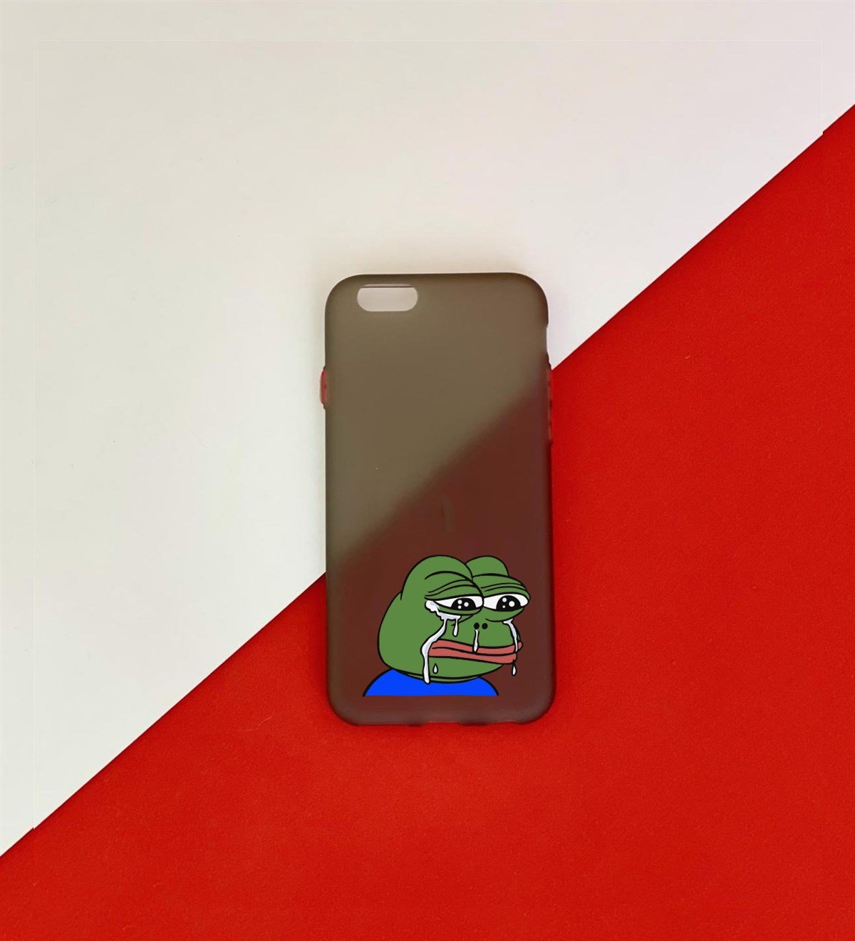 Kurbağa Pepe Tasarımlı iPhone 6 KılıfgiftmodaGmklf100010