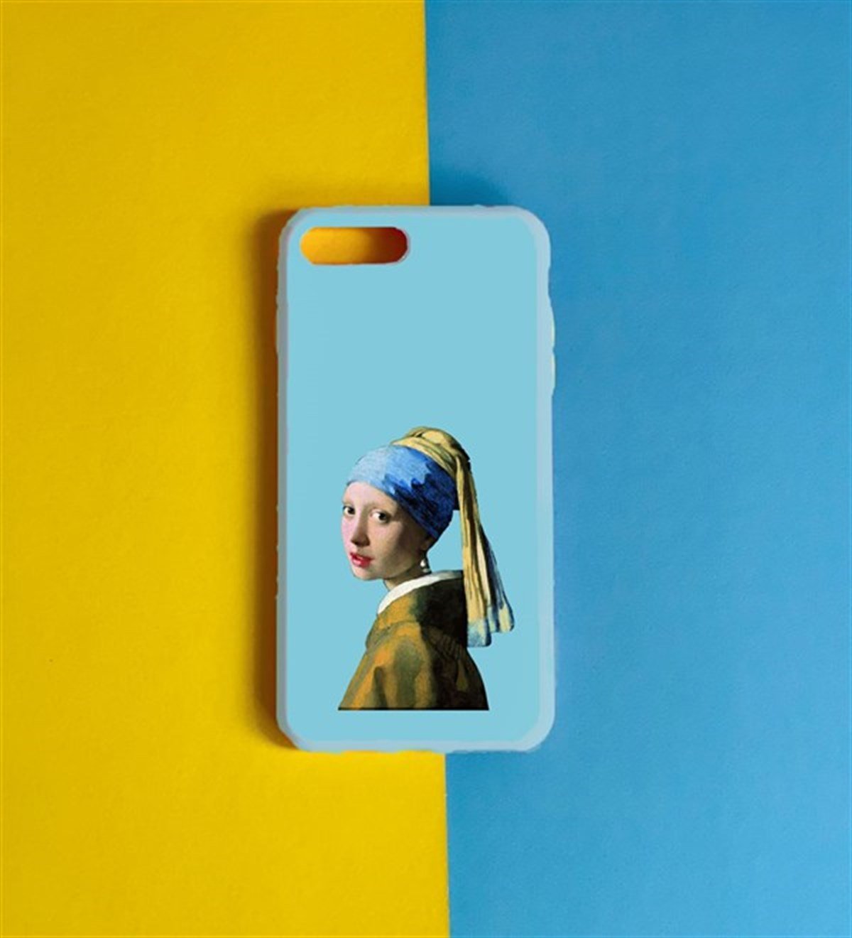 İnci Küpeli Kız Tasarımlı iPhone 8 KılıfgiftmodaGmklf100038