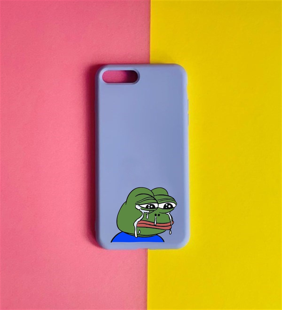 Kurbağa Pepe Tasarımlı iPhone 8 Plus Kılıf giftmodaGmklf100060