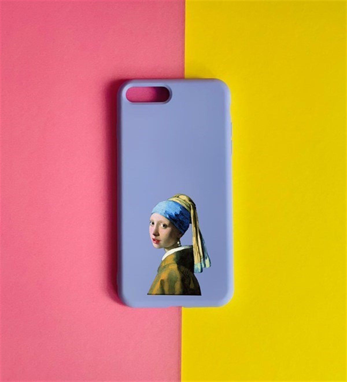 İnci Küpeli Kız Tasarımlı iPhone 7 Kılıf giftmodaGmklf100028