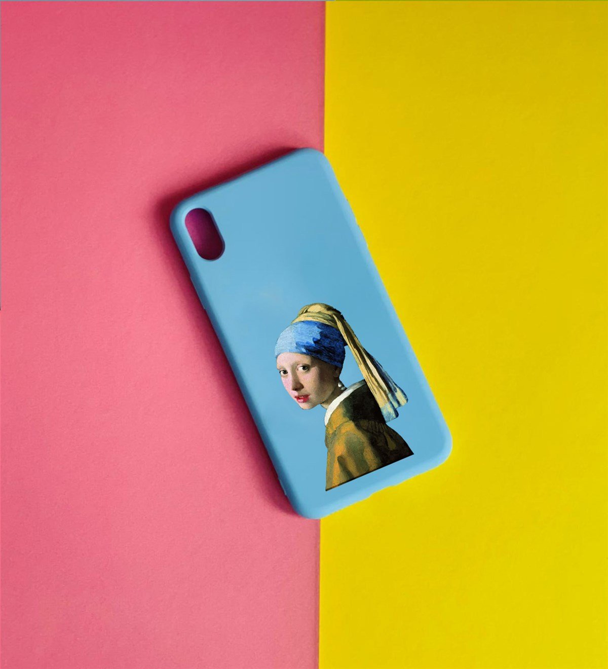 İnci Küpeli Kız Tasarımlı iPhone Xs Max KılıfgiftmodaGmklf100078