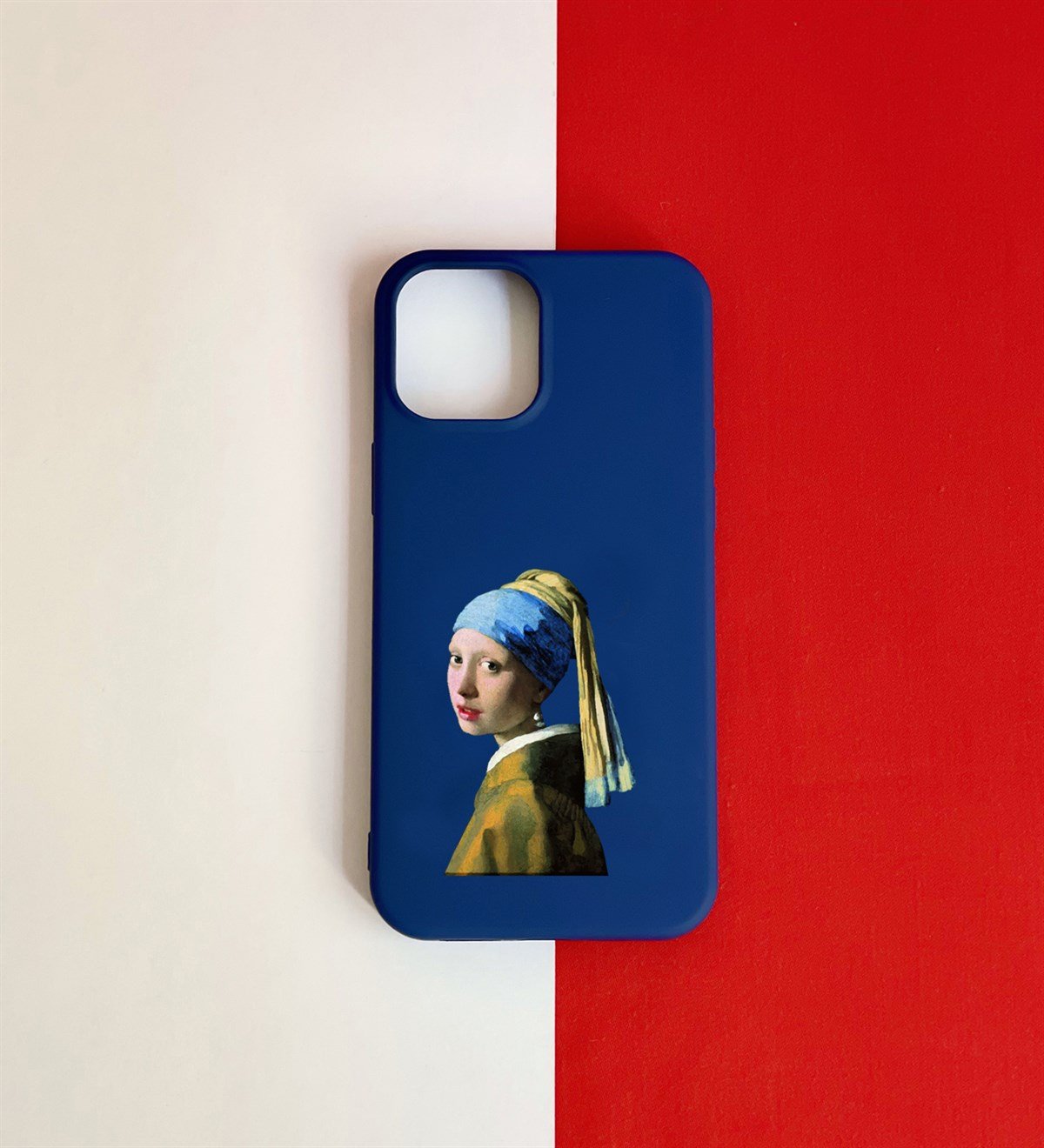 İnci Küpeli Kız Tasarımlı iPhone 11 KılıfgiftmodaGmklf100098