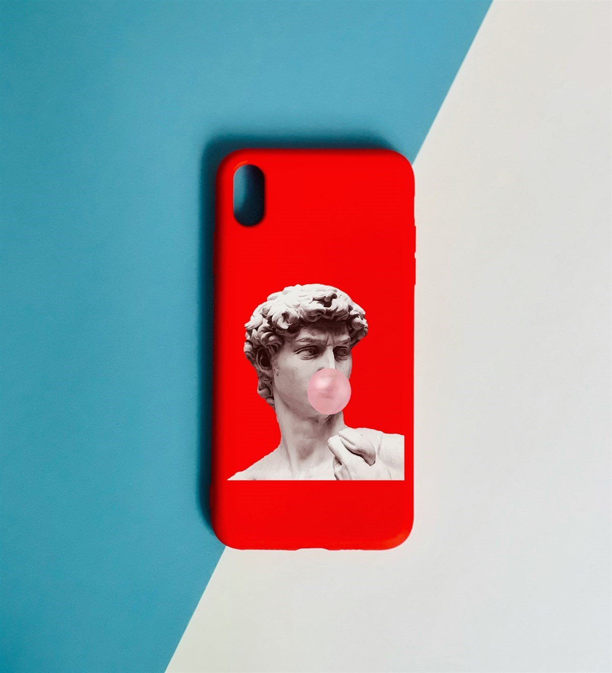 Artt Heykel Tasarımlı iPhone Xs KılıfgiftmodaGmklf100087