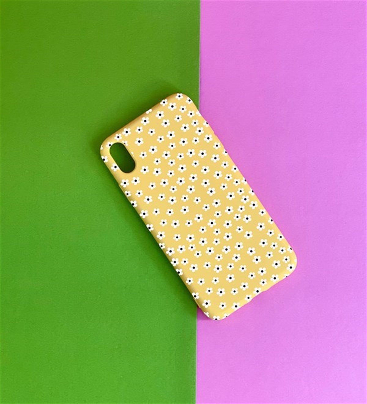 Papatya Tasarımlı iPhone X KılıfgiftmodaGmklf100072