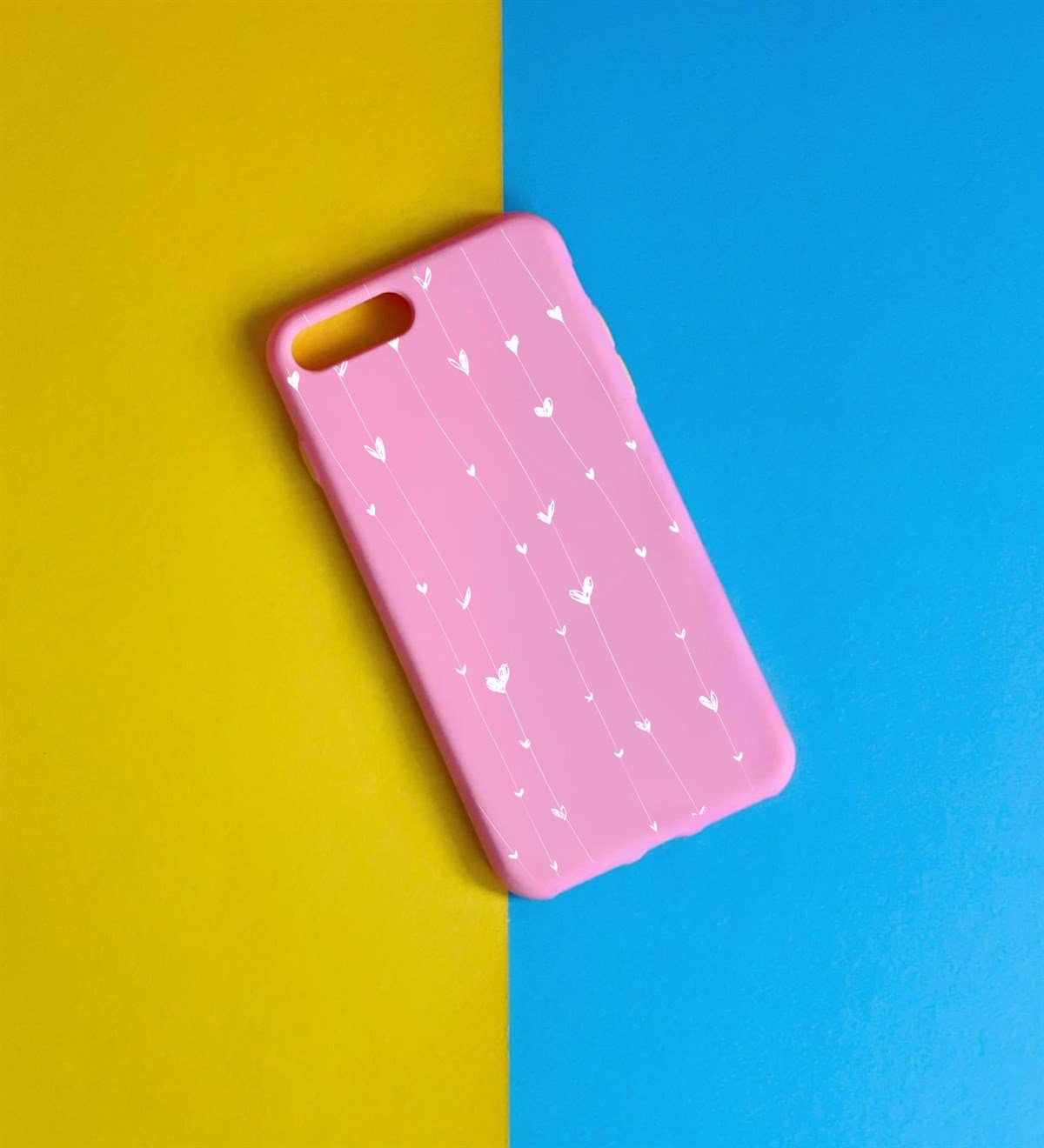 Kalp Tasarımlı iPhone 7 KılıfgiftmodaGmklf100029