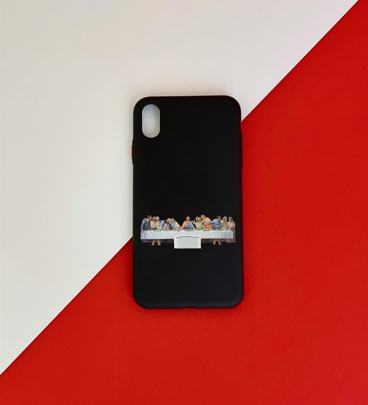 Son Akşam Yemeği Tasarımlı iPhone Xs Max KılıfgiftmodaGmklf100083